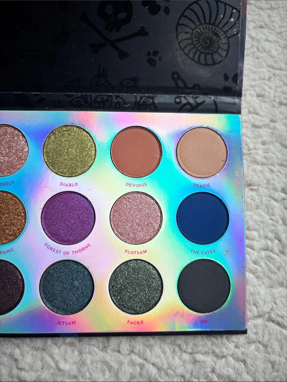 Colourpop disney villains